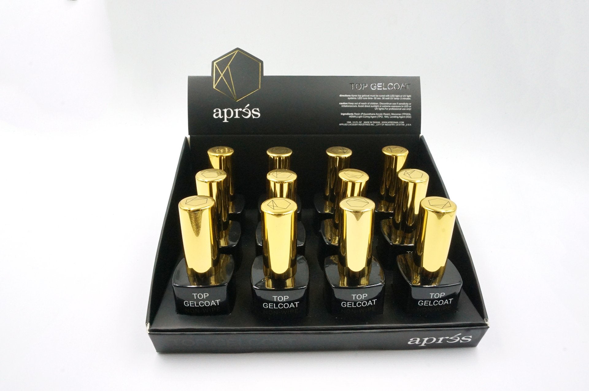 Non-Wipe Top Gelcoat (12 Pack w/ Retail Display)