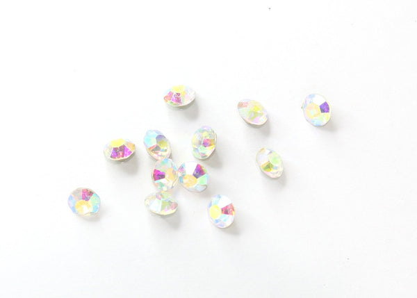 Chaton pointed back 8mm