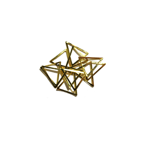 Gold Metal Pyramid