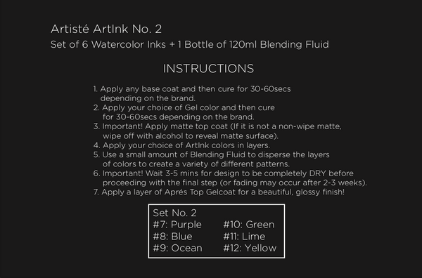Artisté ArtInk Sets